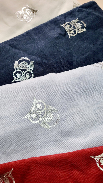 Owl Shimmer Scarf Pack of 12