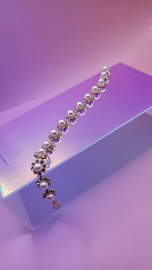 Pearl Crystal Bracelet