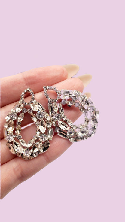 Revere Crystal Stud Earrings
