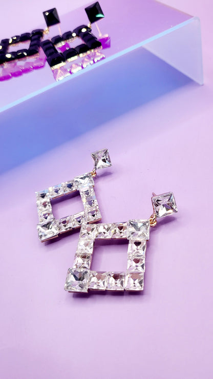 Spark Crystal Drop and Dangle Earrings