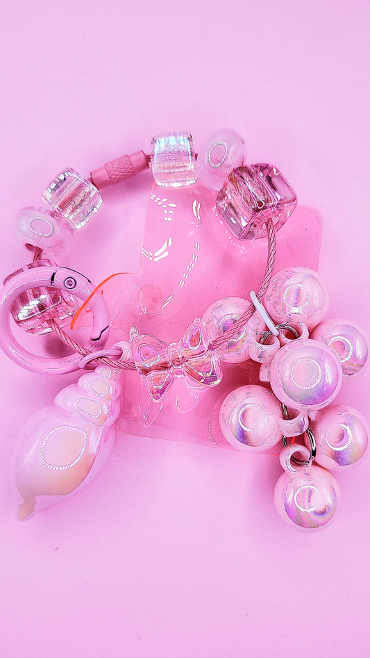 Shell Bubble Keyring, Phone Charm & Bag Accessory