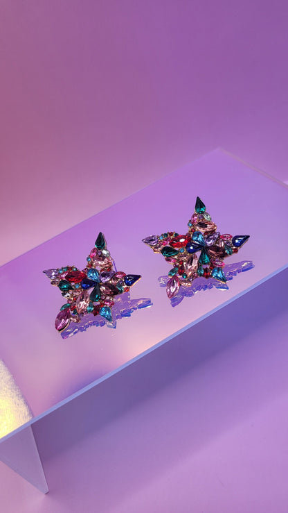 Star Crystal Earrings ER5609