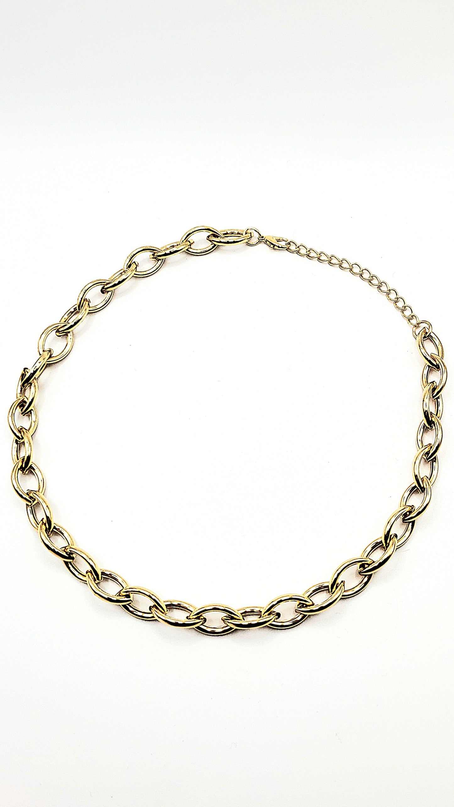 Oval Link Chain Necklace