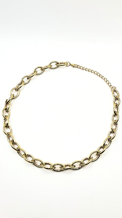 Oval Link Chain Necklace