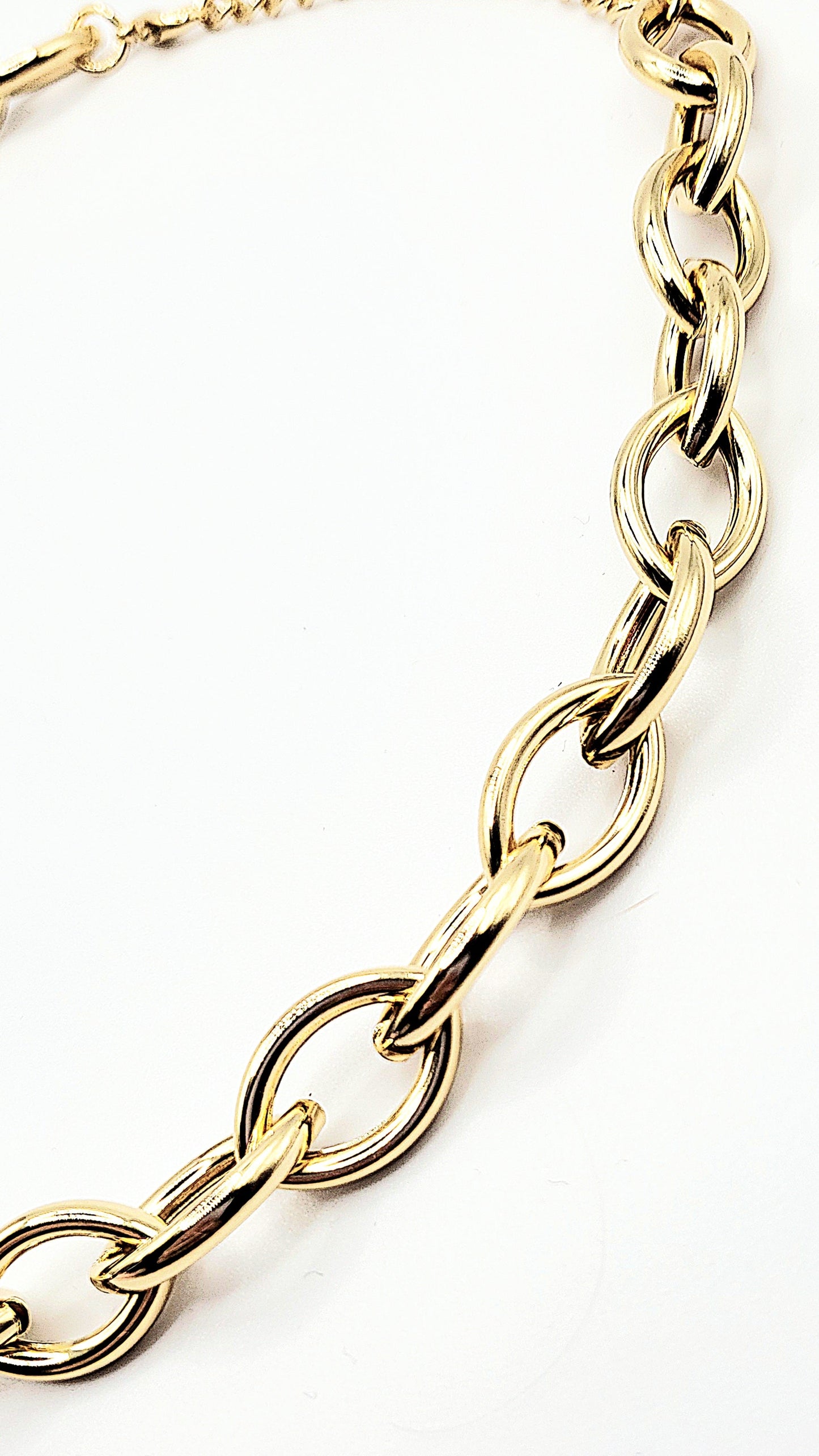 Oval Link Chain Necklace