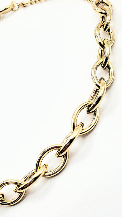Oval Link Chain Necklace