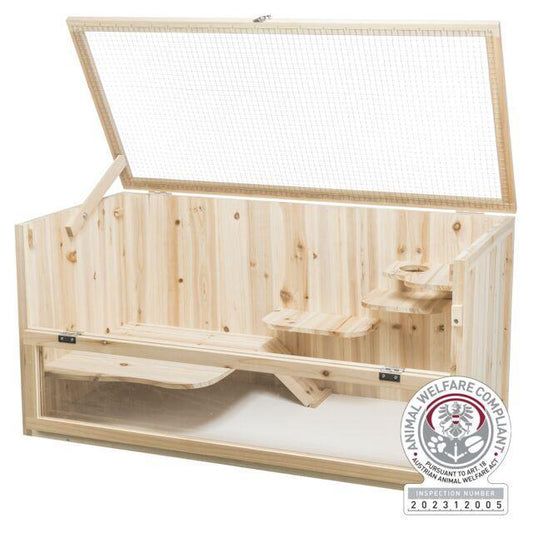 Rodent home, mice/large hamsters, wood