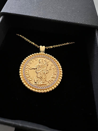 The Auriel Coin Necklace (Studio Seconds)-4