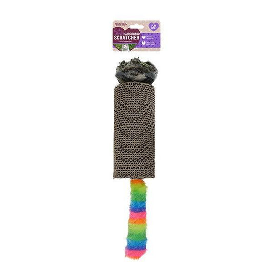 Rosewood Moody Moggy Cardbrd Scratch x4