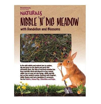 Rosewood Naturals Nibble 'N' Dig Meadow Box 800g