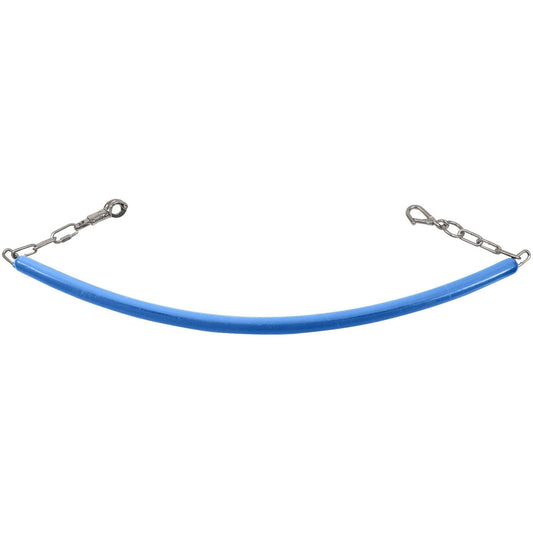 Rubber Stall Chain with Clips Blue
