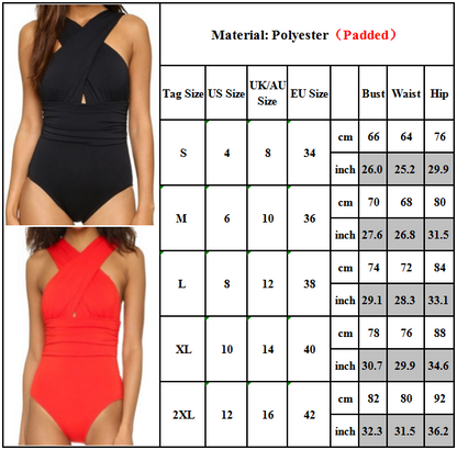 Womens One Piece Tummy Control Costume Monokini Swimming Swimsuit Swimwear UK