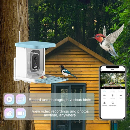 Sansco Solar Bird Feeder with Camera