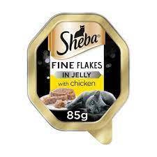 Sheba Fine Flakes in Jelly with Chicken, 85g (DELIGHTS OFFER)