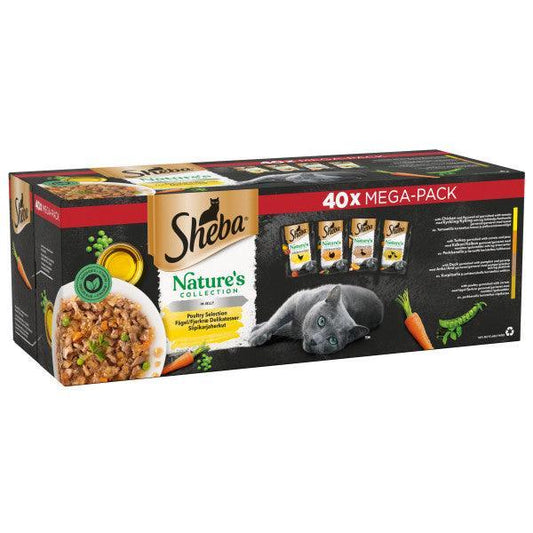 Sheba Pch Nat Collect Plty CIJ 40x85g