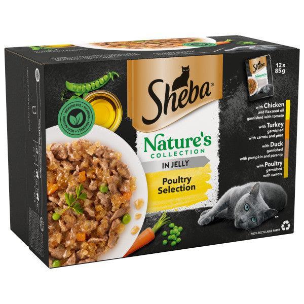 Sheba Pch Nat Collect Plty CIJ 4x12x85g