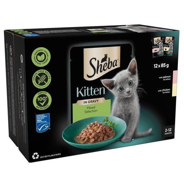 Sheba Pch Sauce Coll Kit Mix CIG4x12x85g