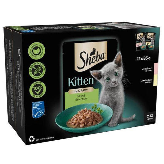 Sheba Pch Sauce Coll Kit Mix CIG4x12x85g