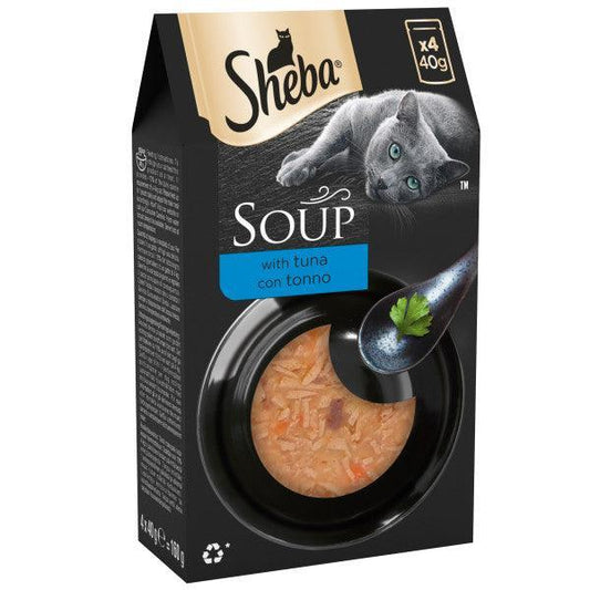 Sheba Pouch Classic Soup Tuna 40 x 40g