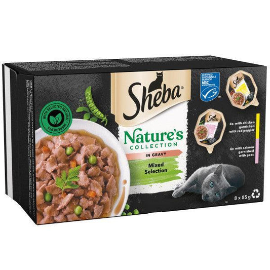 Sheba Tray Natures Collect Mix G 4x8x85g