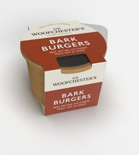 Sir Woofchesters Bark Burgers Pot 49g