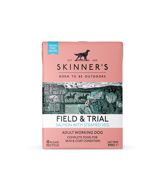 Skinners Field & Trial Adult Grain Free Salmon 18x390g
