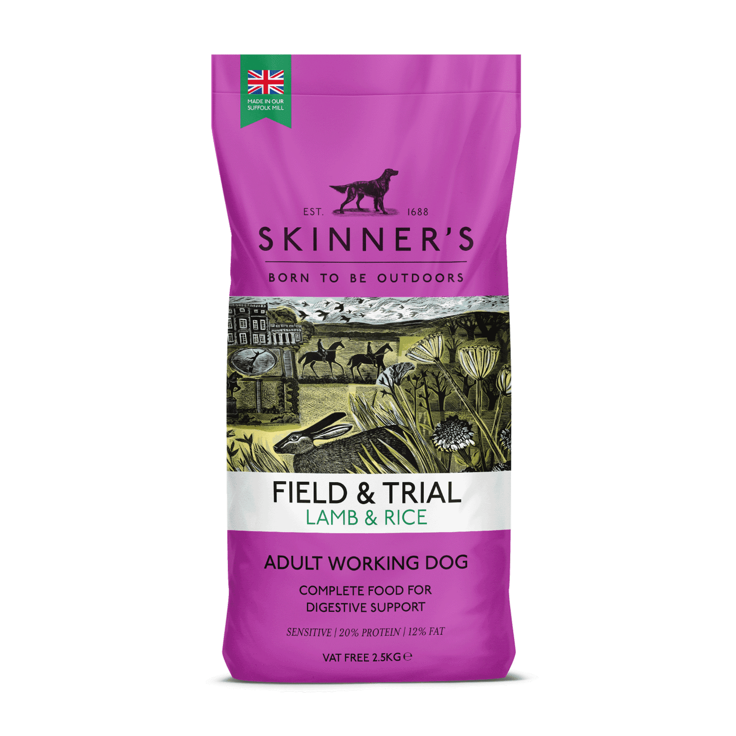 Skinners Field & Trial Adult Lamb & Rice 2.5kg