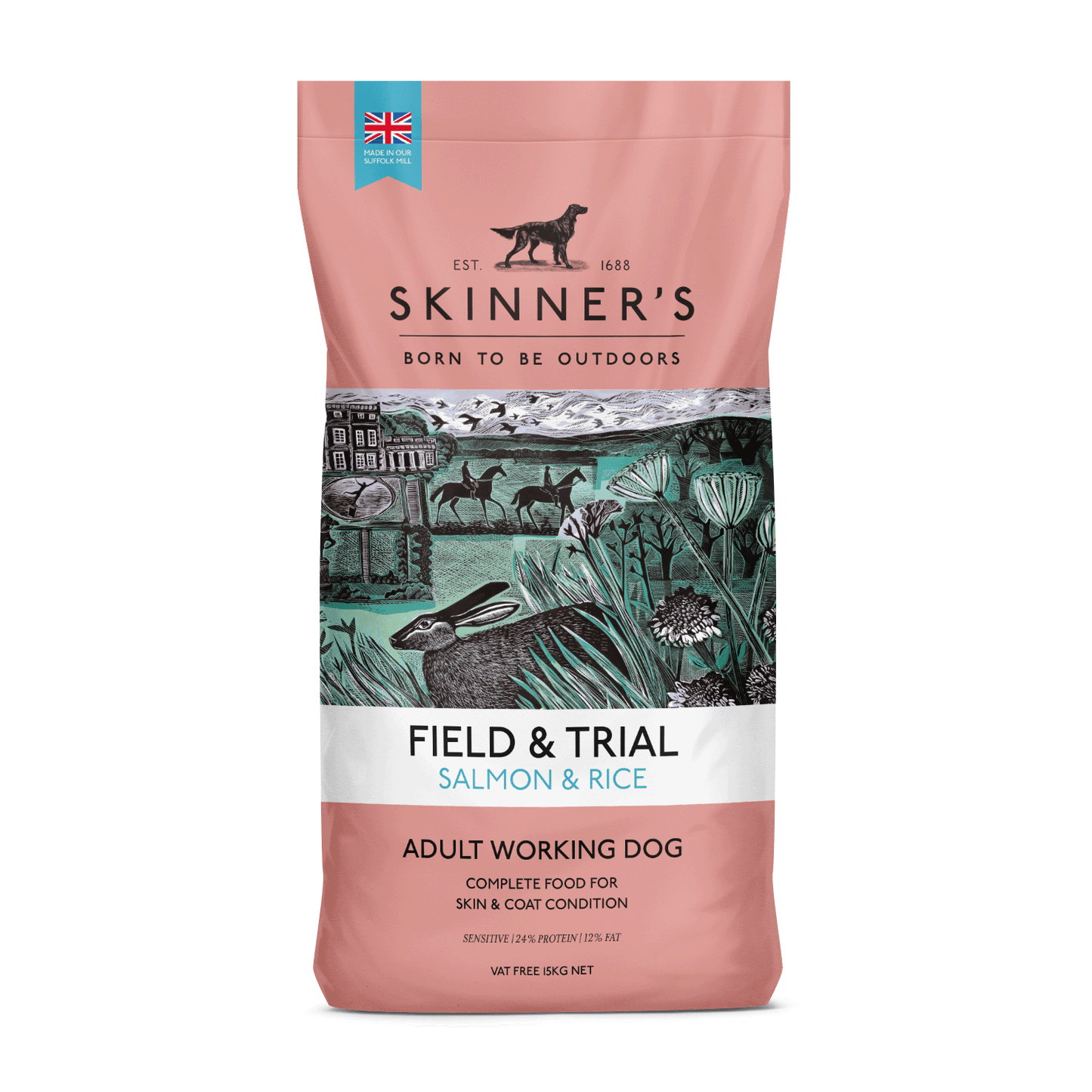 Skinners Field & Trial Adult Salmon & Rice 2.5kg