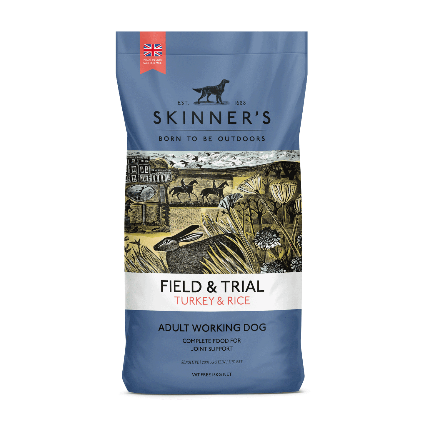 Skinners Field & Trial Adult Turkey & Rice 2.5kg