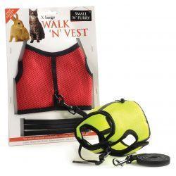Small 'N' Furry Walk 'N' Vest 'N' Leash For Rabbits