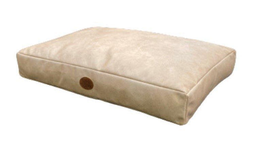 Snug&Cosy Monza Nat Faux Leather Lounger