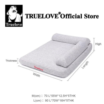 Super Soft Memory Foam Bed True Love by The North East Pet Shop