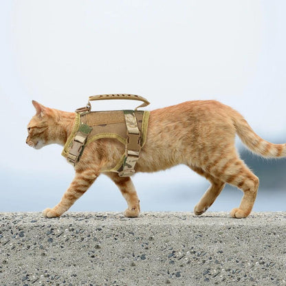 Tactical Cat Harness & Lead