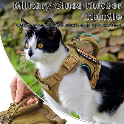 Tactical Cat Harness & Lead