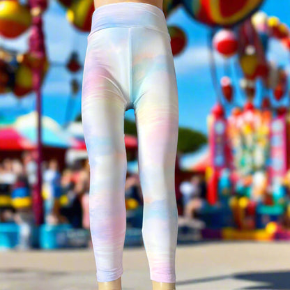 Sunset Pastels design leggings