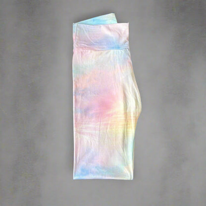 Sunset Pastels design leggings