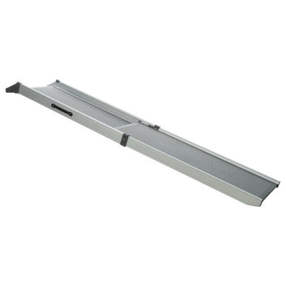 Trixie 2-Step Telescope Ramp, aluminium/sandpaper