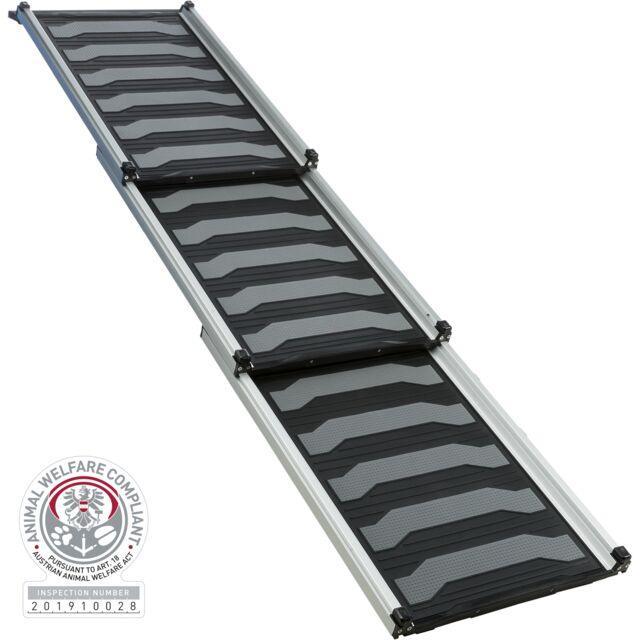 Trixie 3-step 3-Step Telescope Ramp, aluminium/TPR