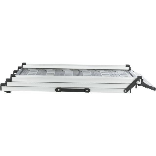 Trixie 3-step 3-Step Telescope Ramp, aluminium/TPR