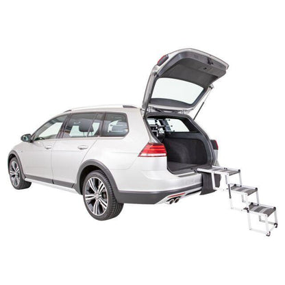 Trixie 3-step Folding Steps, aluminium/TPR