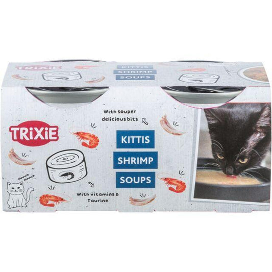 Trixie Cat Soup - Shrimp Soup 4 × 80 g