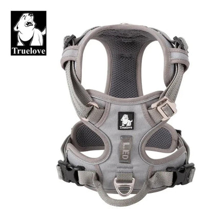 Truelove Pet Explosion-proof Dog Harness Camouflage Reflective Nylon Special Edition and Upgrade Version Easy to Adjust