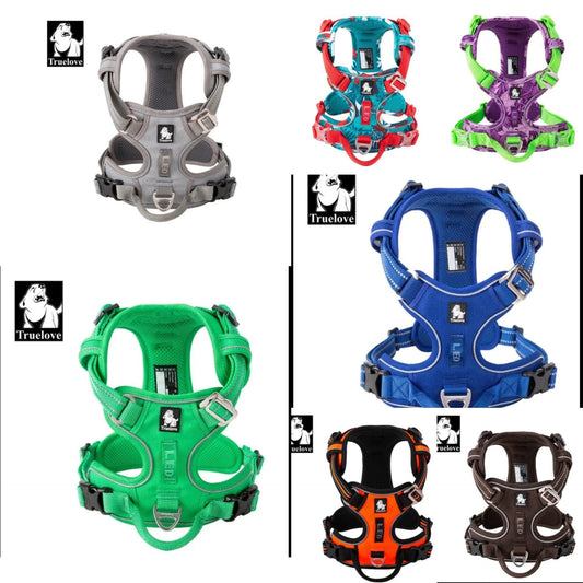Truelove Pet Explosion-proof Dog Harness Camouflage Reflective Nylon Special Edition and Upgrade Version Easy to Adjust