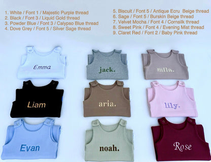 Powder Blue Dungarees