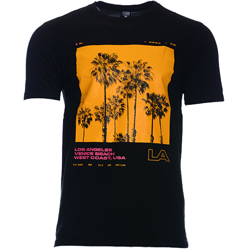 New Mens T Shirts Printed Cotton Short Sleeve Crew Neck Summer Beach Tees Top