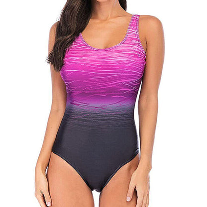 Plus Size Womens Ladies Tummy Control Monokini Bikini Swimming Costume Swimsuit