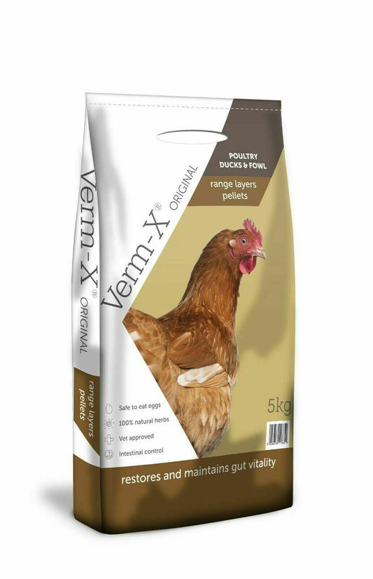 Verm X Layers Pellets with Verm-X 5kg