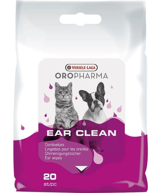 Versele Laga Ear Clean Wipes 6 x 20 Sheets