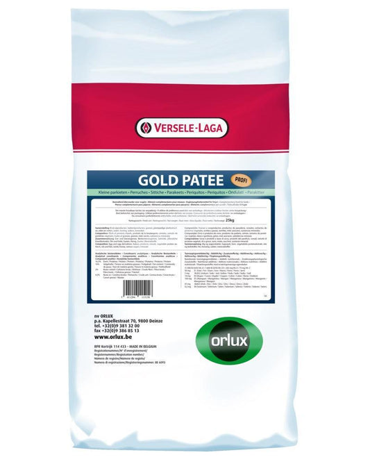 Versele Laga Gold Patee Budgies & Small Parakeets