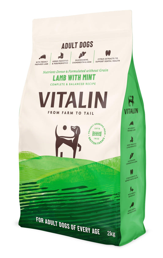 Vitalin Adult Lamb Mint 8kg